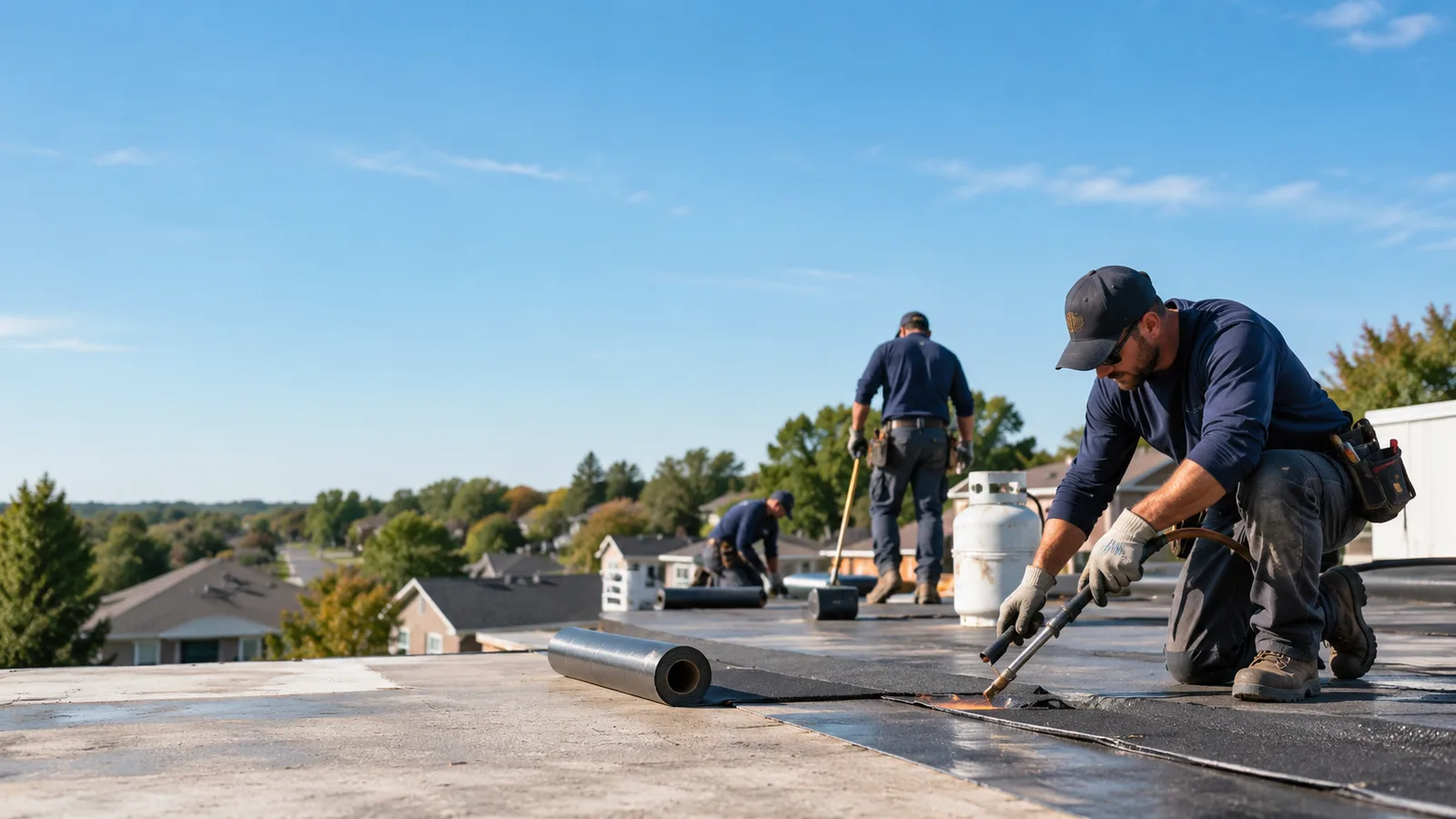 Flat Roof Leak Repair providers in Brookport, IL